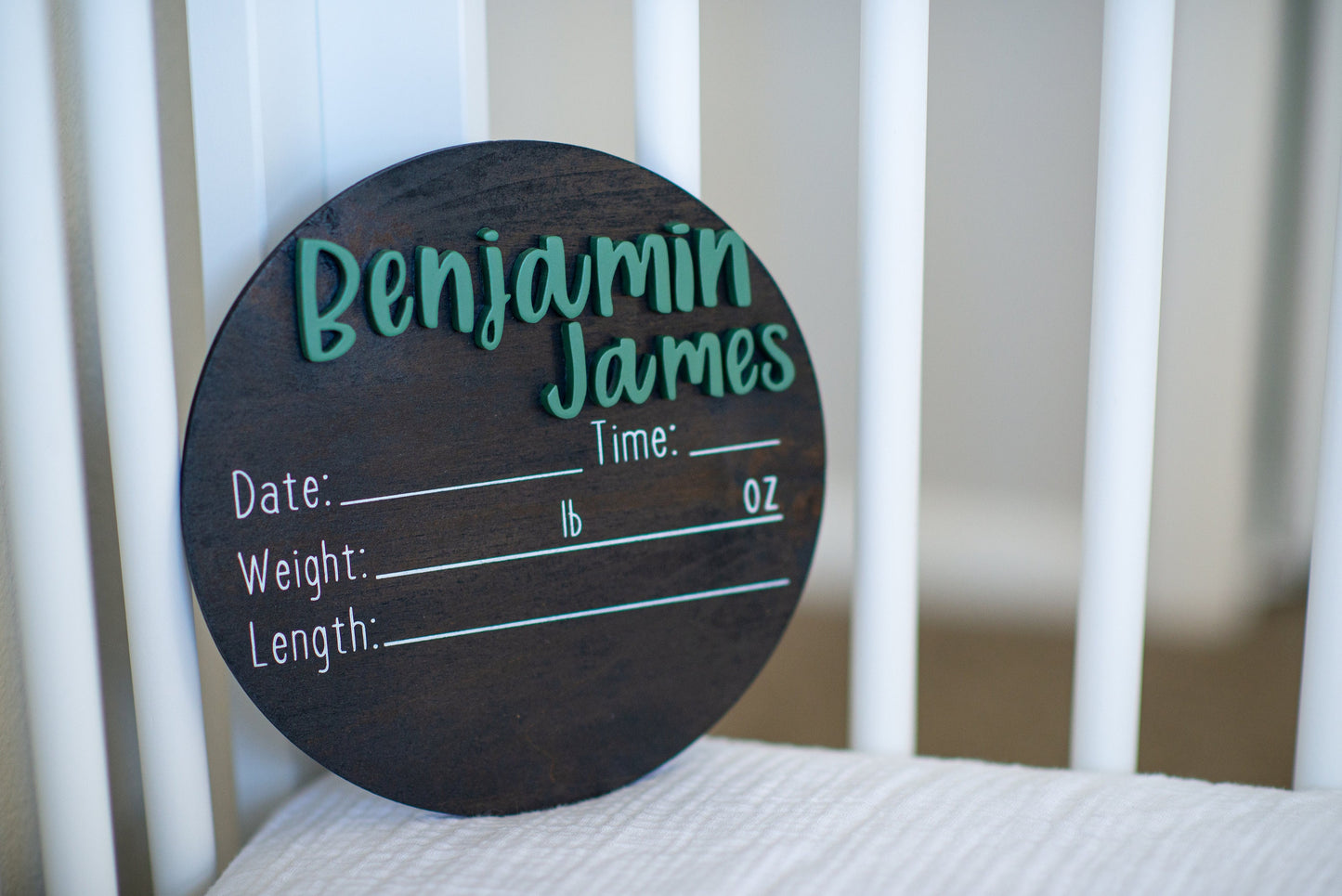 Birth Announcement Sign