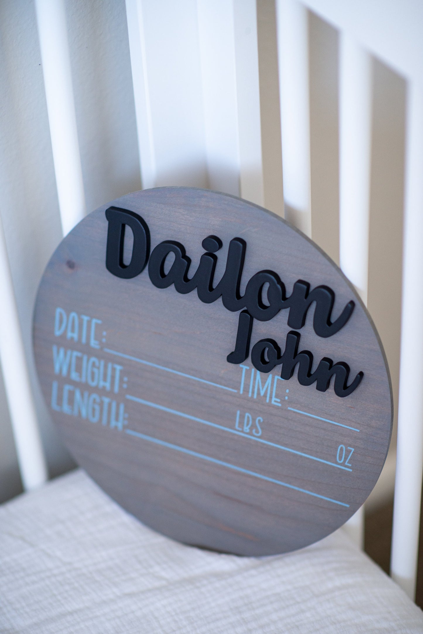 Birth Announcement Sign