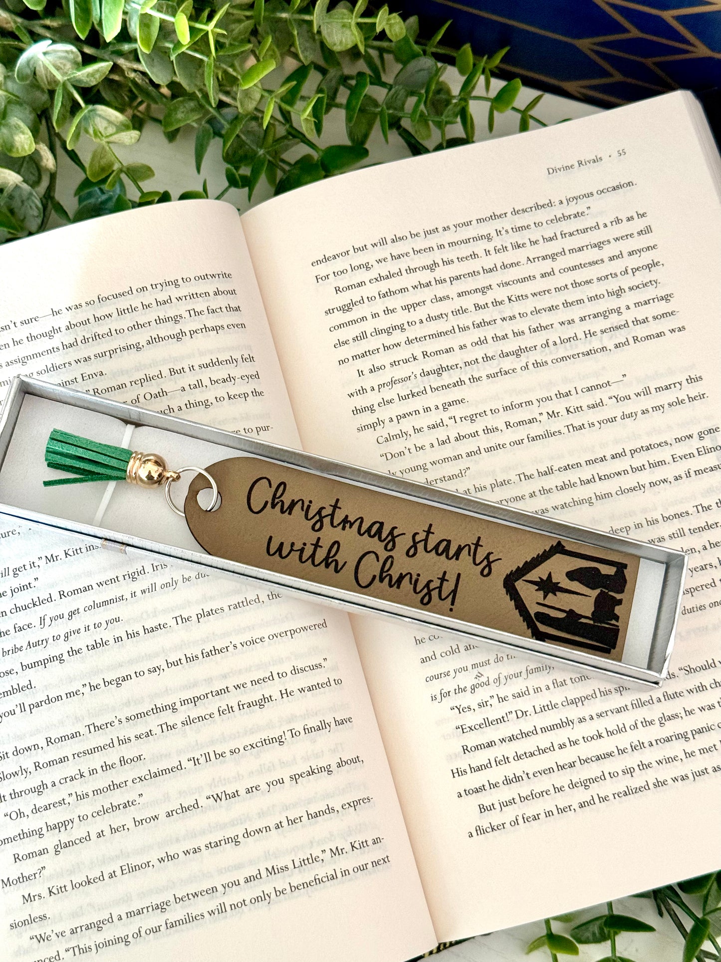 Christmas Starts With Christ Bookmark