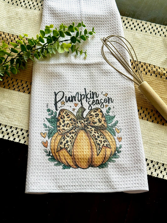 "Pumpkin Season" Towel