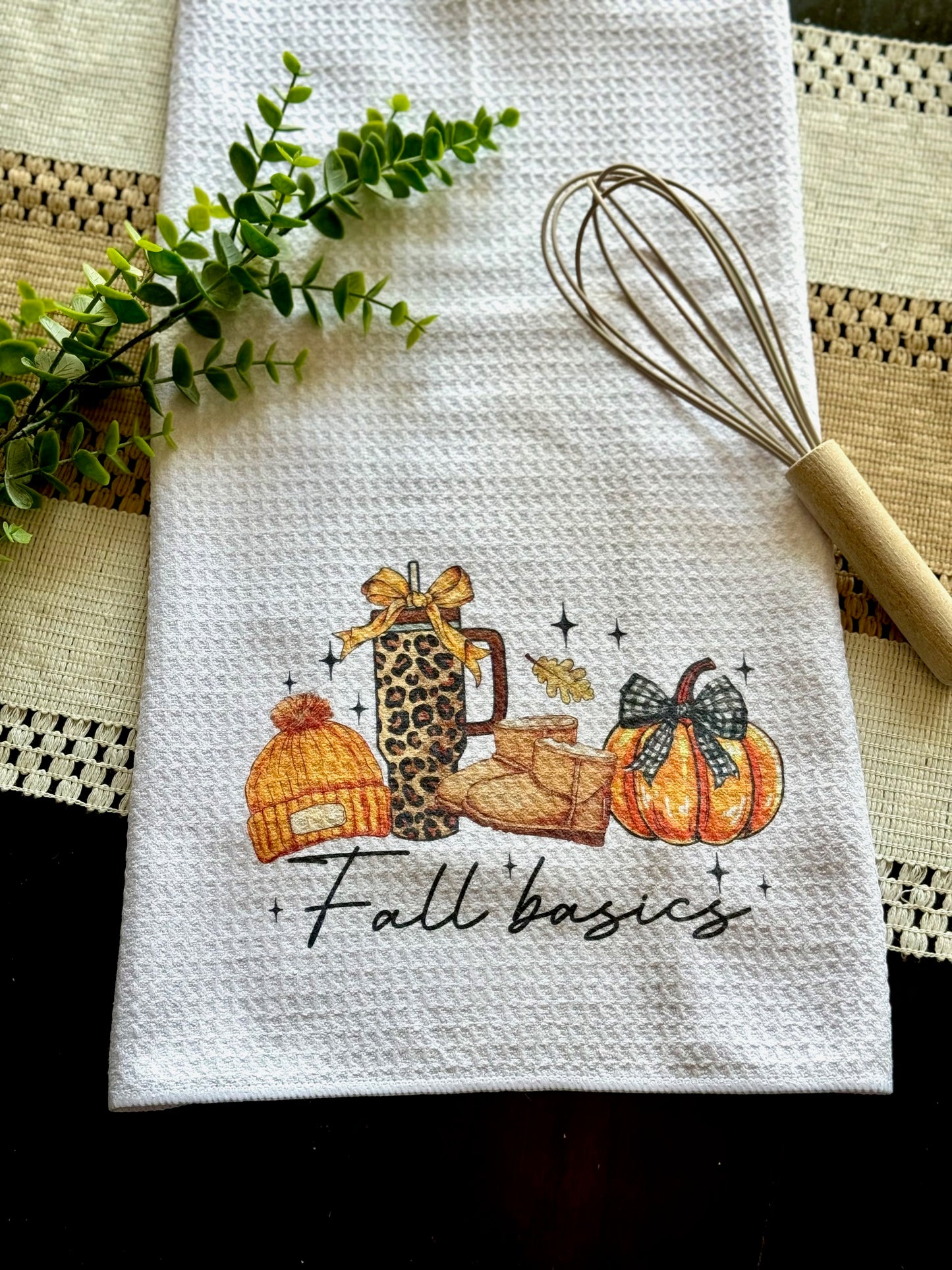 "Fall Basics" Towel