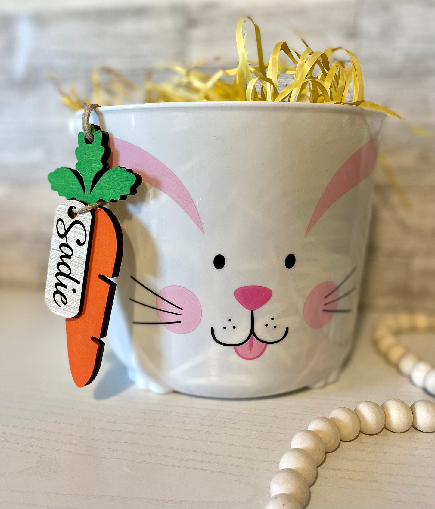 Easter Basket Name Tags - Carrot