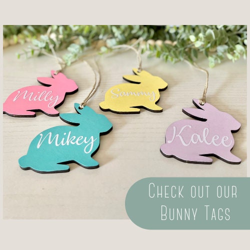 Easter Basket Name Tags - Carrot