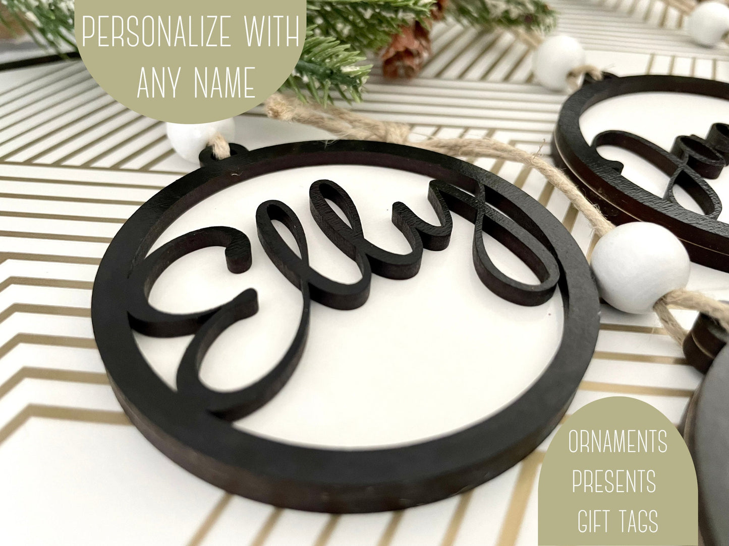 Personalized Name Ornament