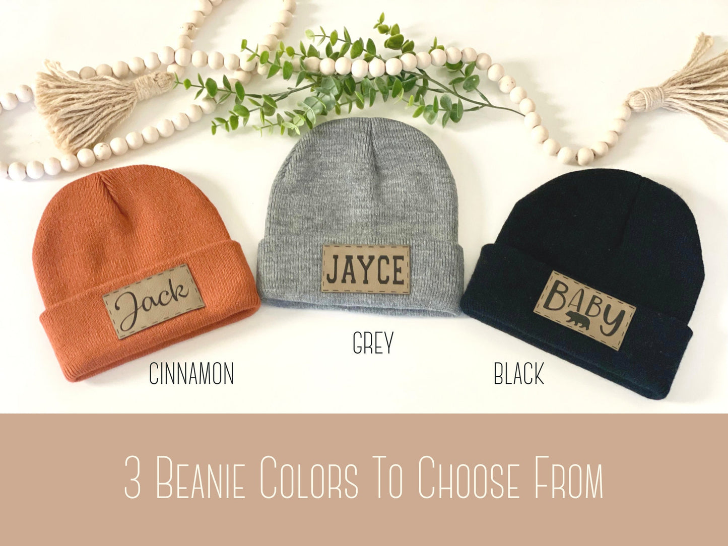 Name Beanie For Kids