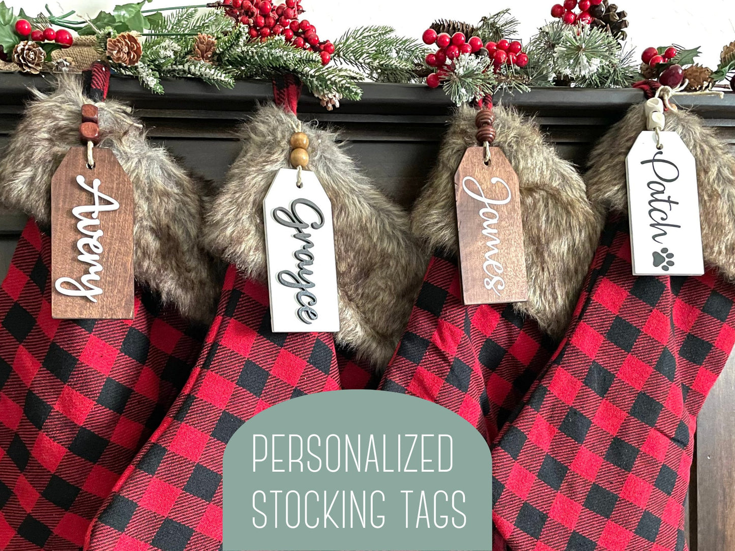 Stocking Name Tags