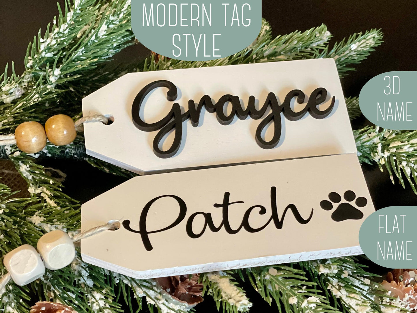 Stocking Name Tags